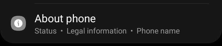 about phone